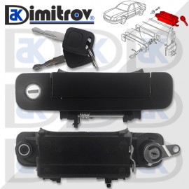 Дръжка предна лява врата Audi 80 100 200
